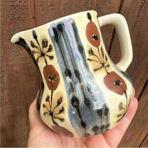 Ceramic Floral Pitcher